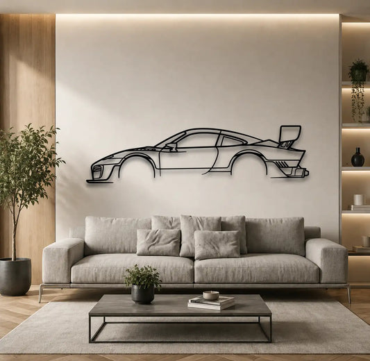 Porsche 935 Metal Wall Art - DopeCars