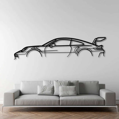 PORSCHE 911 GT3 RS METAL WALL ART - DopeCars