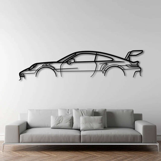 PORSCHE 911 GT3 RS METAL WALL ART - DopeCars