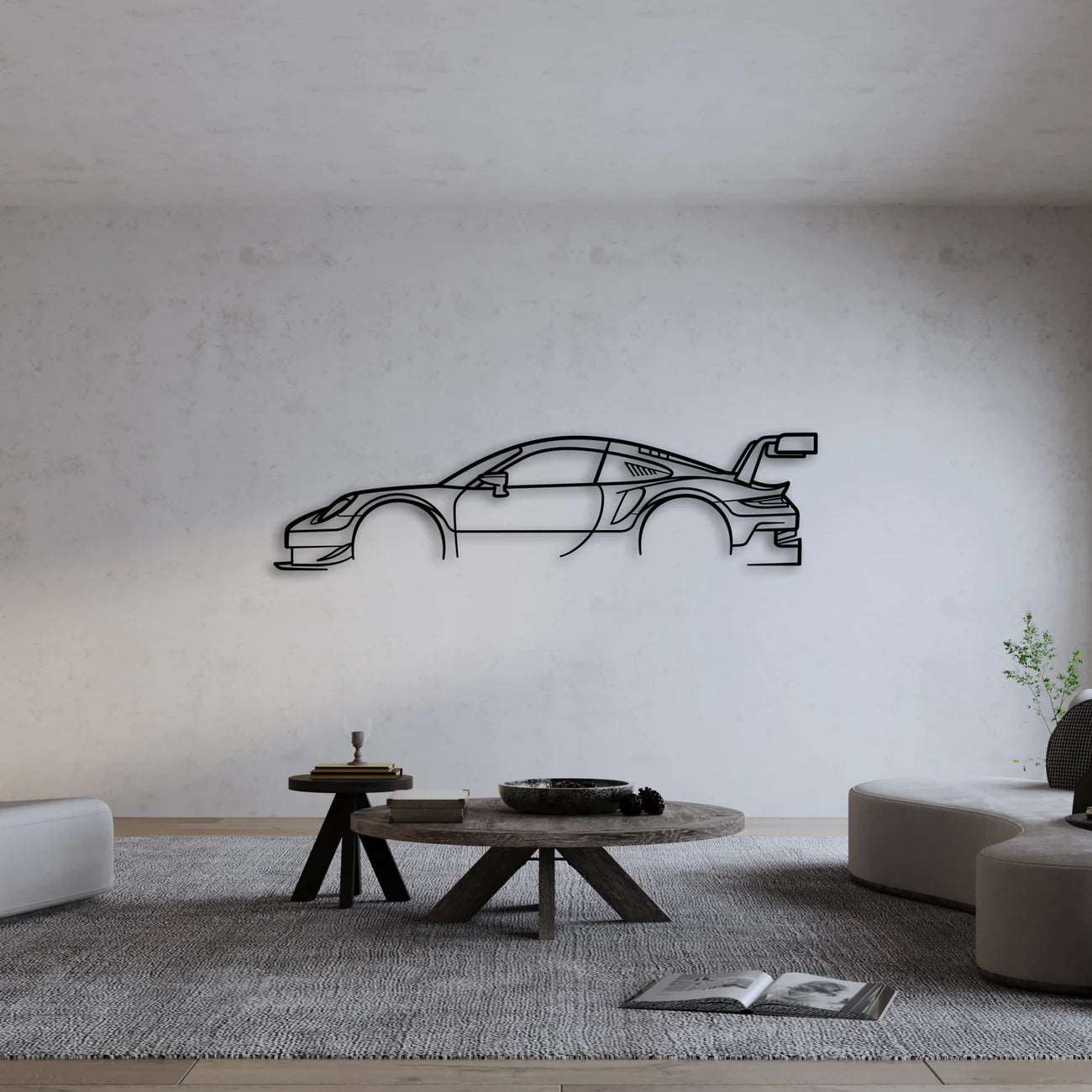 PORSCHE 911 RSR (991) METAL WALL ART - DopeCars