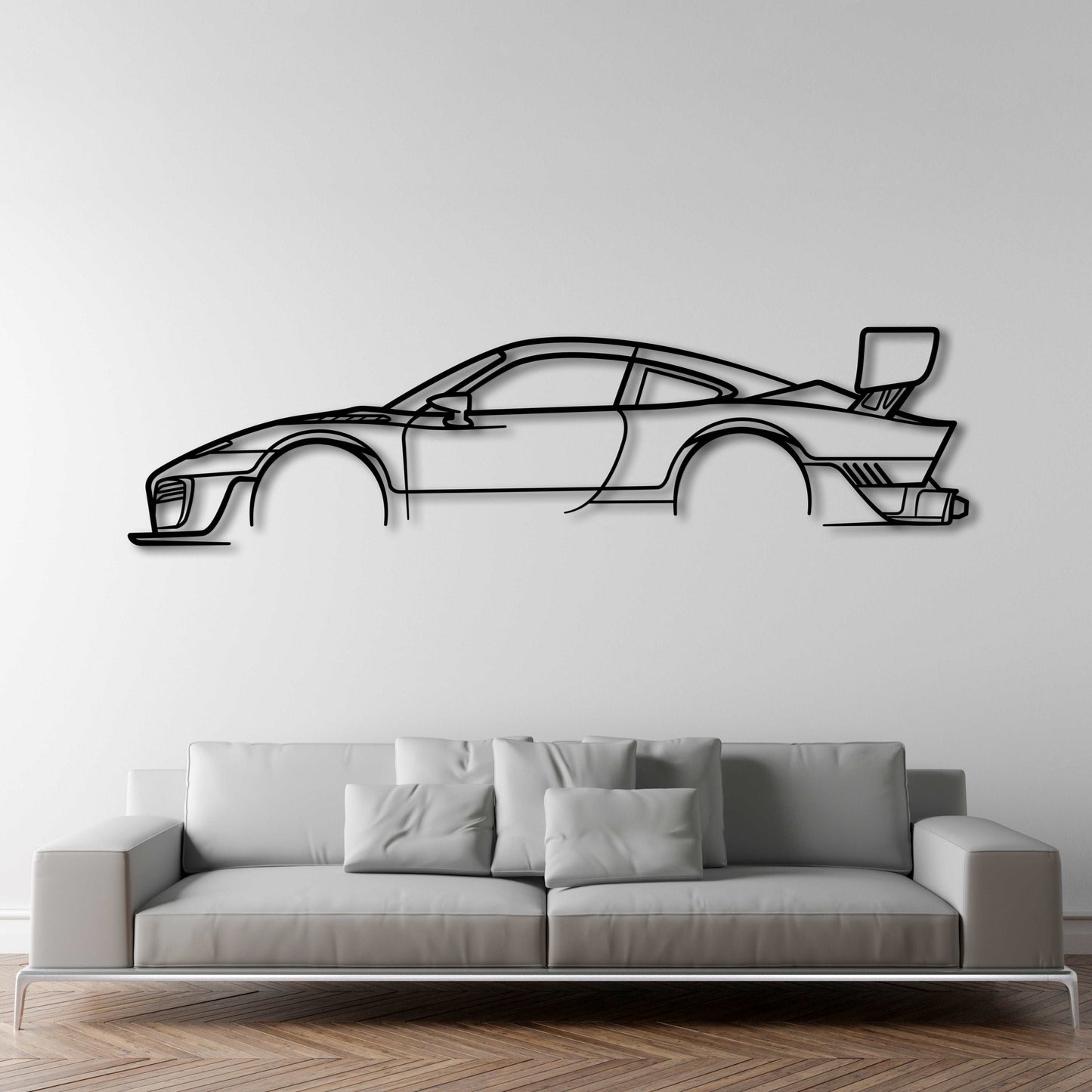 Porsche 935 MINIMALIST WALL ART - DopeCars