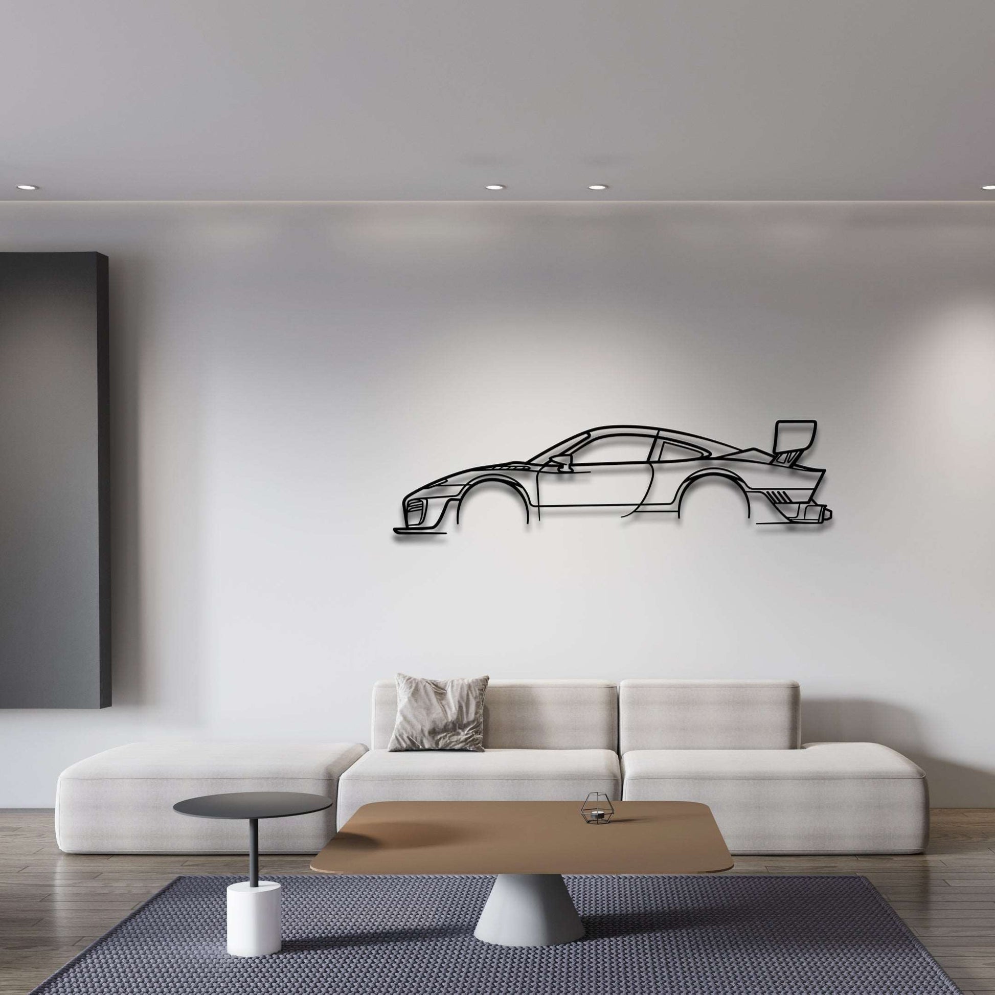 Porsche 935 MINIMALIST WALL ART - DopeCars