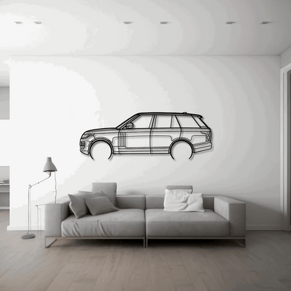 RANGE ROVER VOGUE - 2021 METAL WALL ART - DopeCars