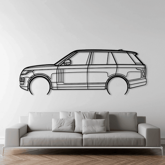RANGE ROVER VOGUE - 2021 METAL WALL ART - DopeCars