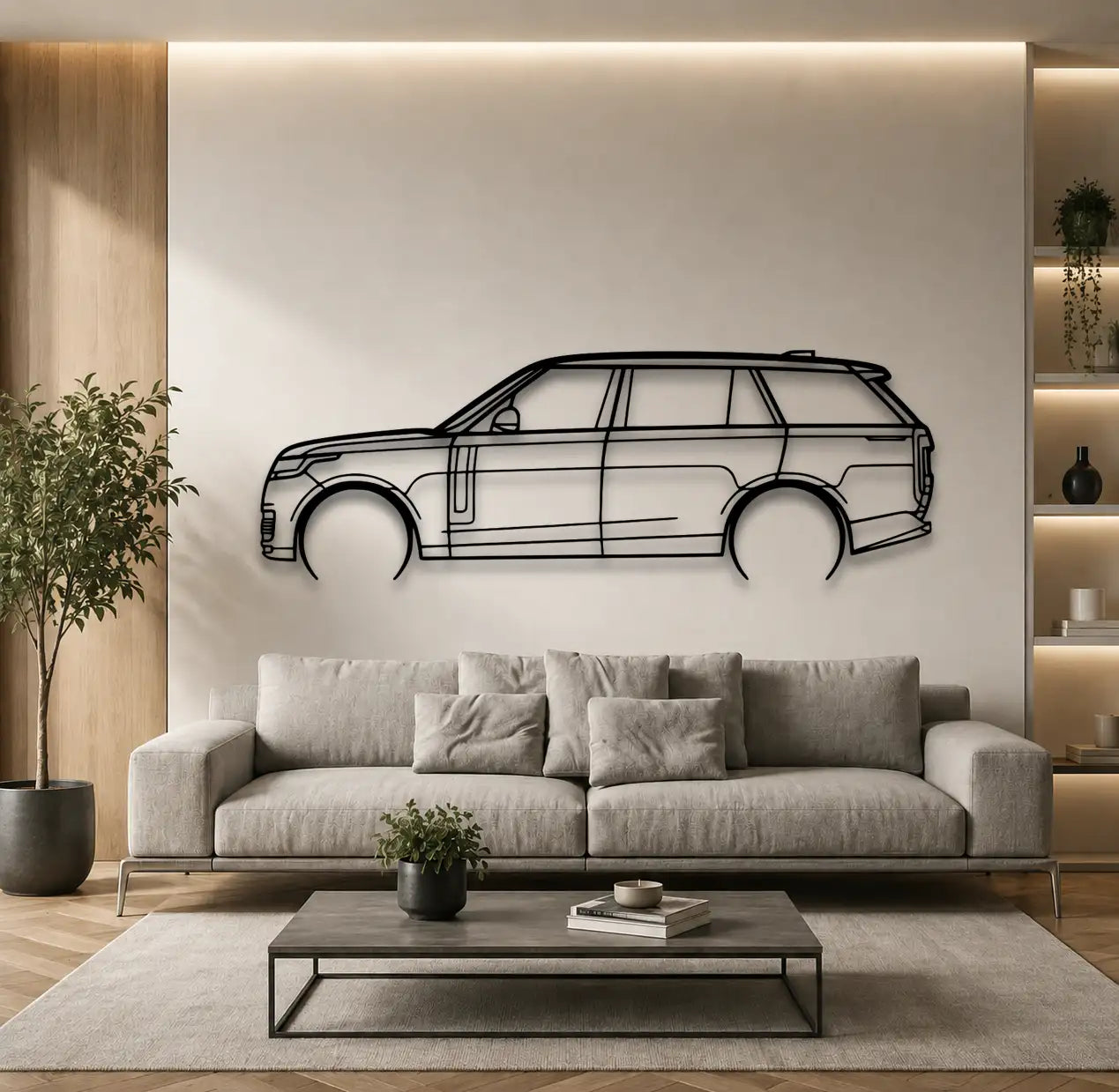 Range Rover 2023 Metal Wall Art - DopeCars