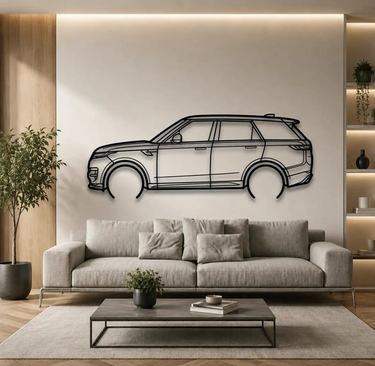 Range Rover Sport 2025 Metal Wall Art - DopeCars
