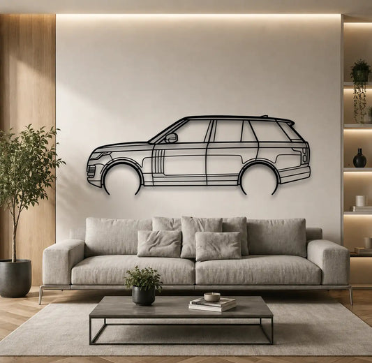 Range Rover Vogue - 2021 Metal Wall Art - DopeCars