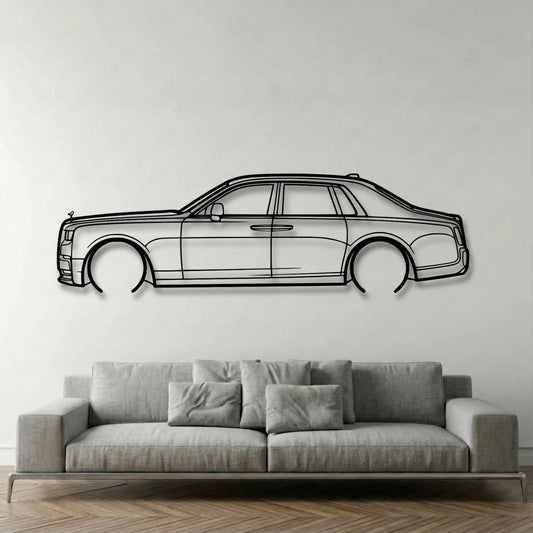 Rolls-Royce Phantom Metal Wall Art