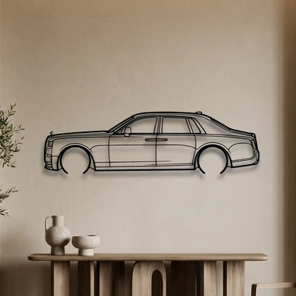 Rolls Royce Phantom Metal Wall Art - DopeCars