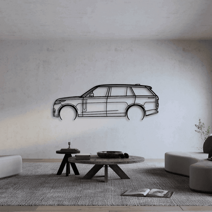 RANGE ROVER 2023 METAL WALL ART - DopeCars