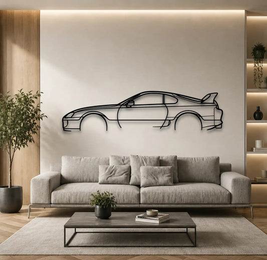 Toyota Supra MKIV Metal Wall Art - DopeCars