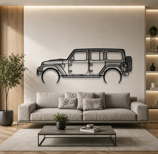 Wrangler 392 XR Metal Wall Art - DopeCars