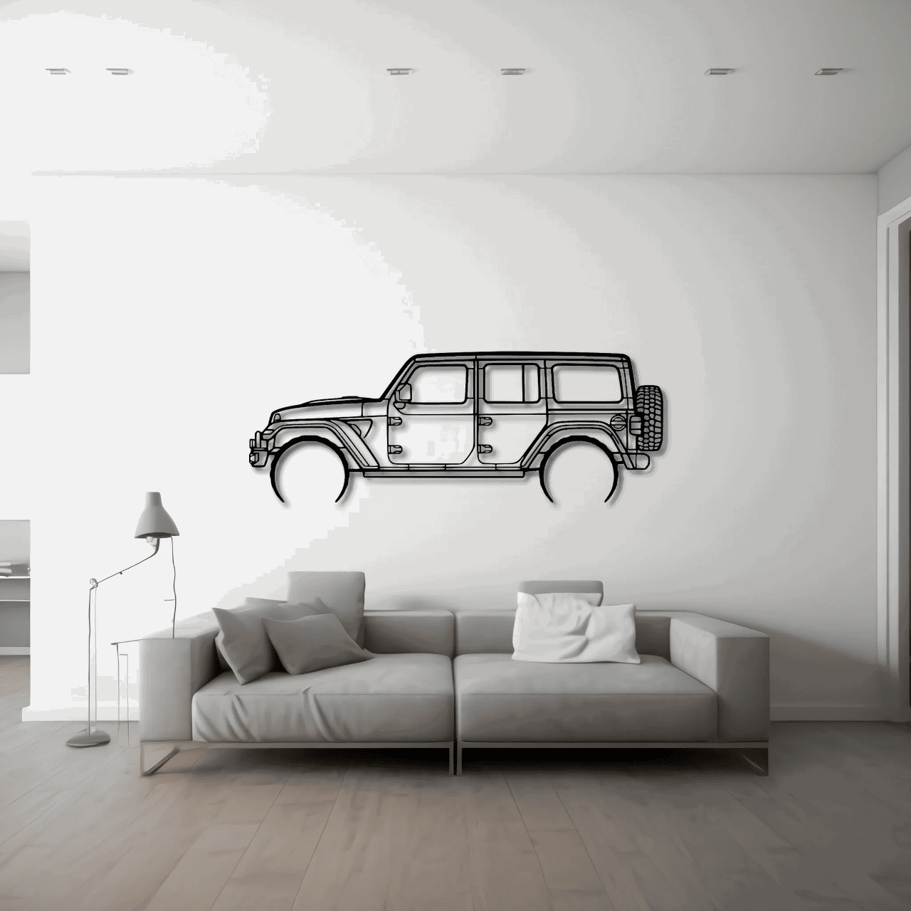 WRANGLER 392 XR METAL WALL ART - DopeCars