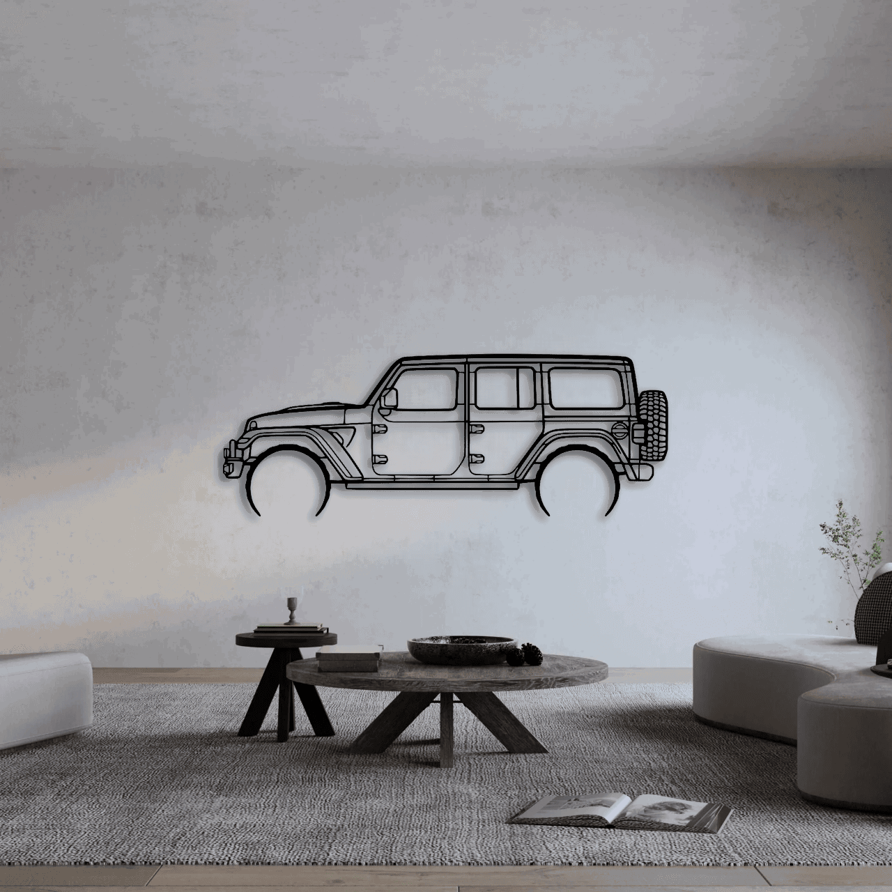 WRANGLER 392 XR METAL WALL ART - DopeCars