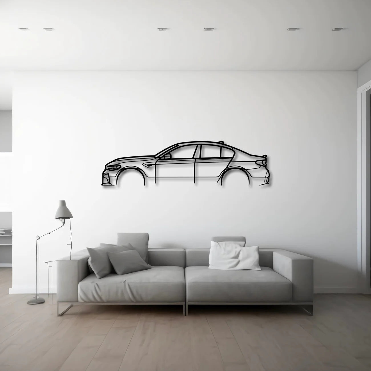 BMW M5 (F90 LCI) METAL WALL ART - DopeCars