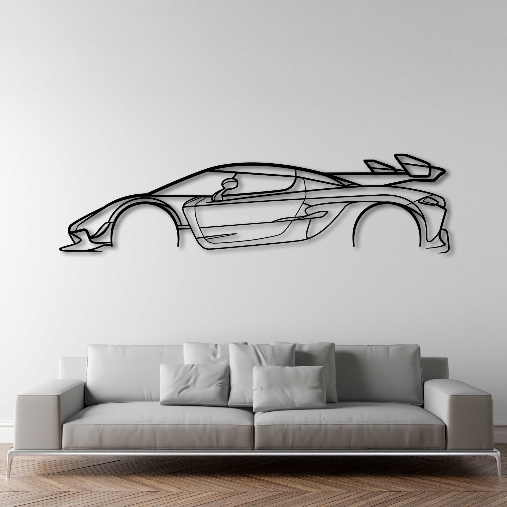 KOENIGSEGG JESKO METAL WALL ART - DopeCars