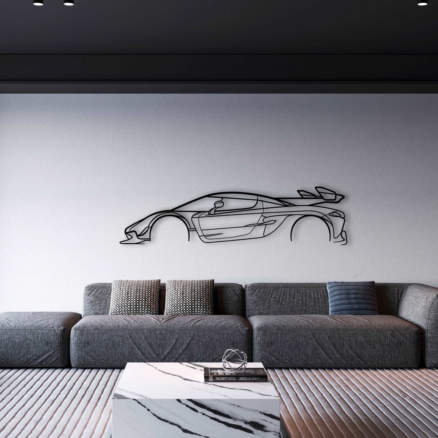 KOENIGSEGG JESKO METAL WALL ART - DopeCars