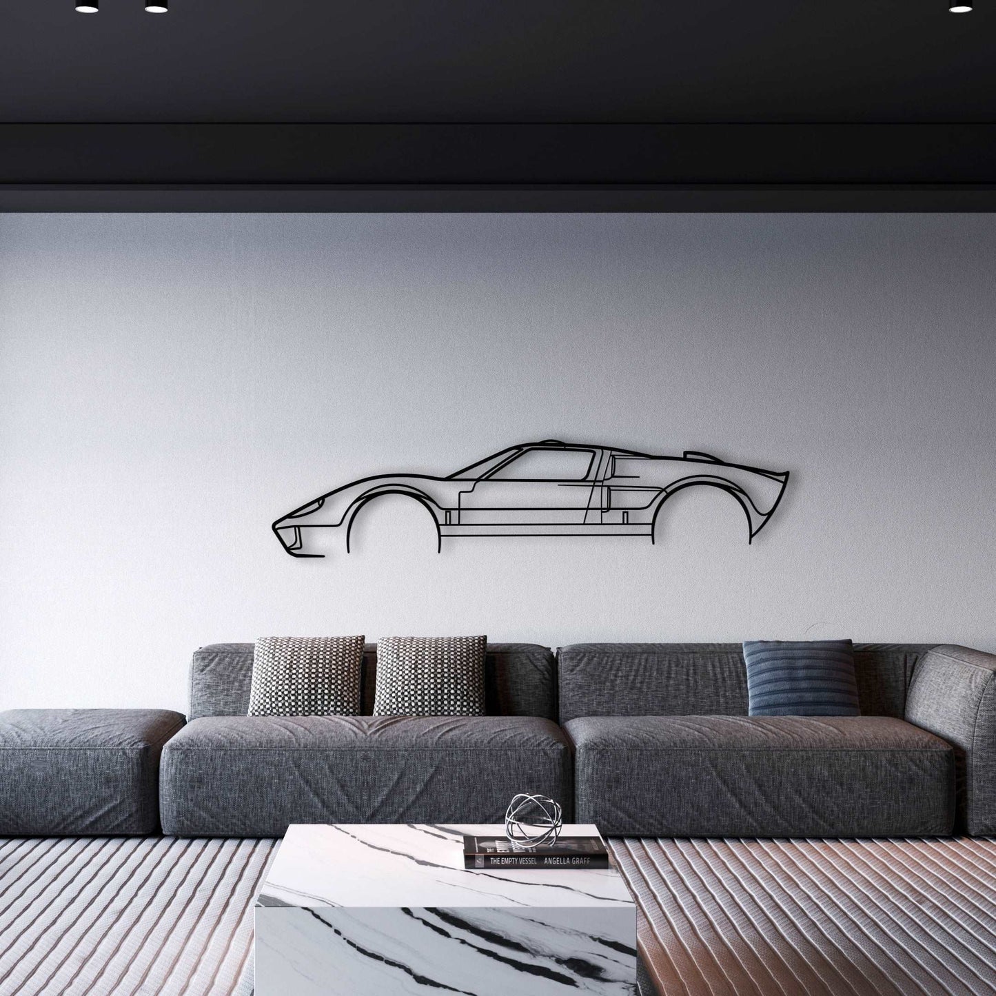 FORD GT40 METAL WALL ART - DopeCars