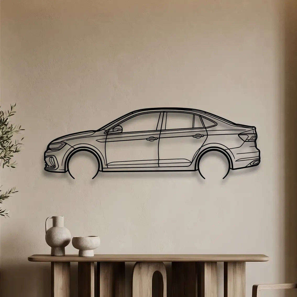 VOLKSWAGEN VIRTUS METAL WALL ART - DopeCars