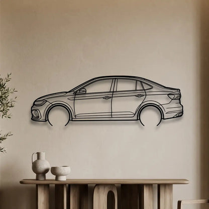 VOLKSWAGEN VIRTUS METAL WALL ART - DopeCars